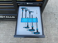 Metallo meta-13hs10g zwart gereedschapswagen - afbeelding 66 van  78