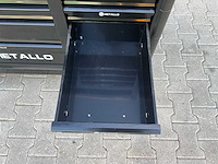 Metallo meta-13hs10g zwart gereedschapswagen - afbeelding 68 van  78