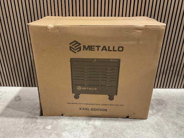 Metallo meta-13hs10g zwart gereedschapswagen - afbeelding 12 van  78