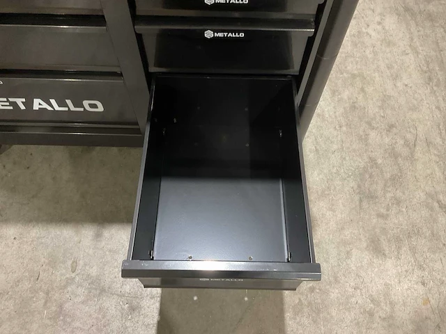 Metallo meta-13hs10g zwart gereedschapswagen - afbeelding 39 van  78