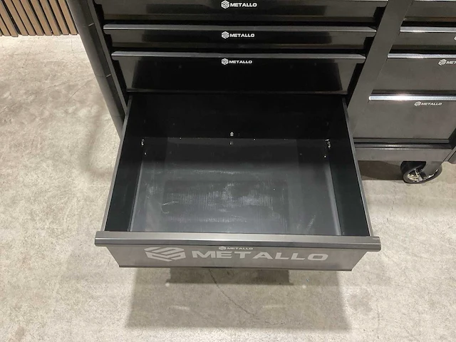 Metallo meta-13hs10g zwart gereedschapswagen - afbeelding 4 van  78