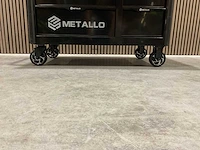 Metallo meta-13hs10g zwart gereedschapswagen - afbeelding 45 van  78