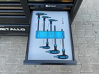 Metallo meta-13hs10g zwart gereedschapswagen - afbeelding 66 van  78
