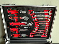 Metallo meta 202w gereedschapskoffer gevuld - afbeelding 10 van  11