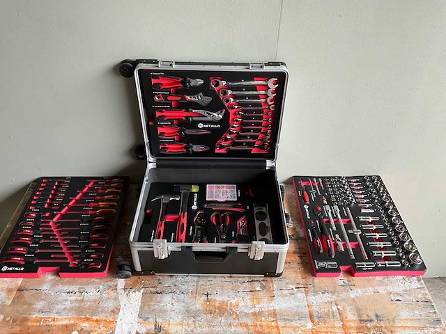 Metallo meta 202w gereedschapskoffer gevuld - afbeelding 5 van  11