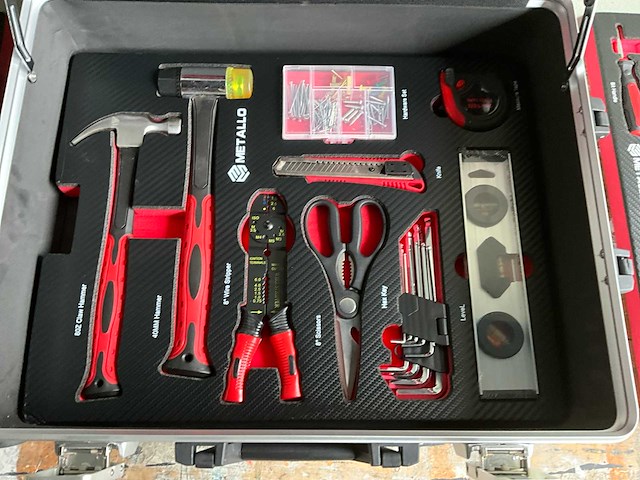 Metallo meta 202w gereedschapskoffer gevuld - afbeelding 9 van  11