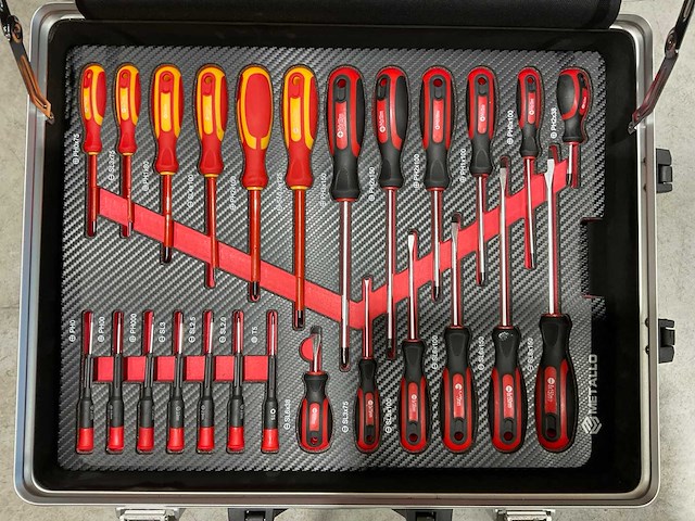 Metallo meta-202w gereedschapskoffer - afbeelding 10 van  22