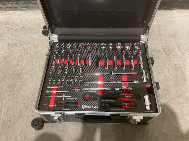 Metallo meta-202w gereedschapskoffer - afbeelding 11 van  22