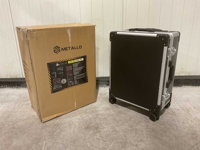 Metallo meta-202w gereedschapskoffer - afbeelding 1 van  22