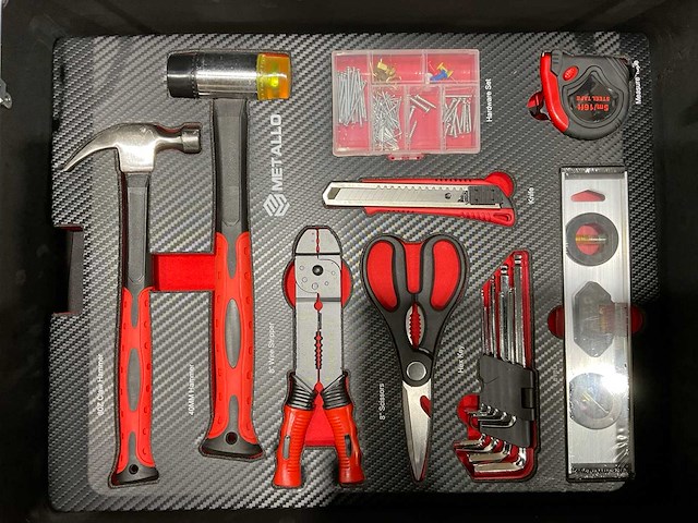 Metallo meta-202w gereedschapskoffer - afbeelding 13 van  22