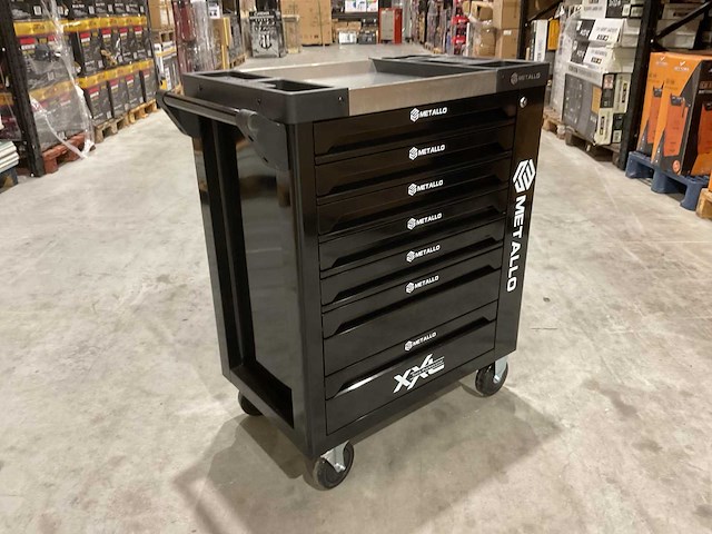 Metallo meta-7hs6g-2 eva-black gereedschapswagen - afbeelding 5 van  63