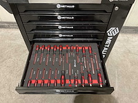 Metallo meta-7hs6g-2 eva-black gereedschapswagen - afbeelding 38 van  47