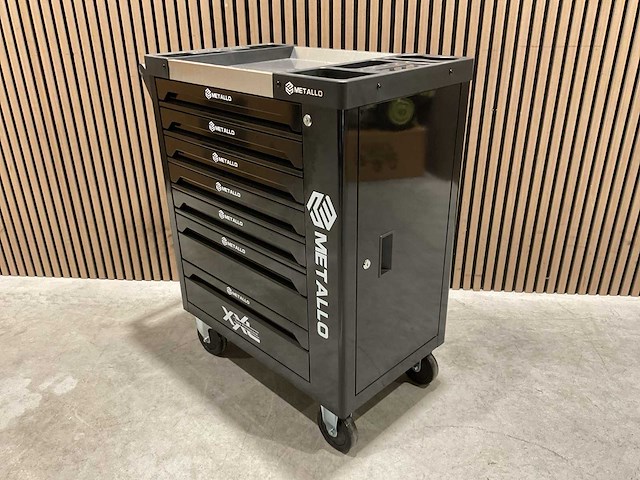 Metallo meta-7hs6g-2 eva-black gereedschapswagen - afbeelding 18 van  30