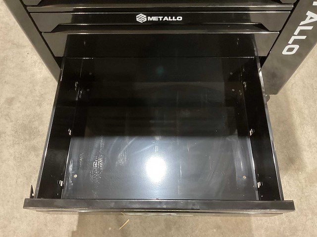 Metallo meta-7hs6g-2 eva-black gereedschapswagen - afbeelding 4 van  49