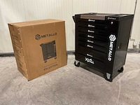 Metallo meta-7hs6g-2 eva-black gereedschapswagen - afbeelding 29 van  51