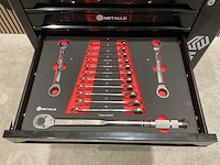 Metallo meta-7hs6g-2 eva-black gereedschapswagen - afbeelding 27 van  37