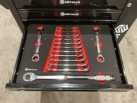 Metallo meta-7hs6g-2 eva-black gereedschapswagen - afbeelding 8 van  37