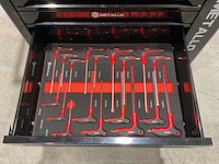 Metallo meta-7hs6g-2 eva-black gereedschapswagen - afbeelding 26 van  53