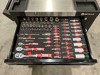 Metallo meta-7hs6g-2 eva-black gereedschapswagen - afbeelding 11 van  14