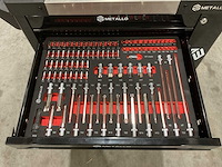 Metallo meta-7hs6g-2 eva-black gereedschapswagen - afbeelding 12 van  14