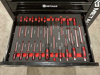 Metallo meta-7hs6g-2 eva-black gereedschapswagen - afbeelding 2 van  62