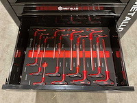 Metallo meta-7hs6g-2 eva-black gereedschapswagen - afbeelding 3 van  62