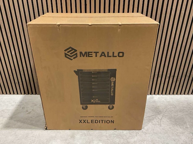 Metallo meta-7hs6g-2 eva-black gereedschapswagen - afbeelding 16 van  63