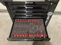 Metallo meta-7hs6g-2 eva-black gereedschapswagen - afbeelding 49 van  63