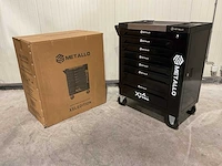 Metallo meta-7hs6g-2 eva-black gereedschapswagen - afbeelding 39 van  63