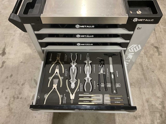 Metallo meta-7hs6g 2024-7 xxl edition gereedschapswagen - afbeelding 6 van  21