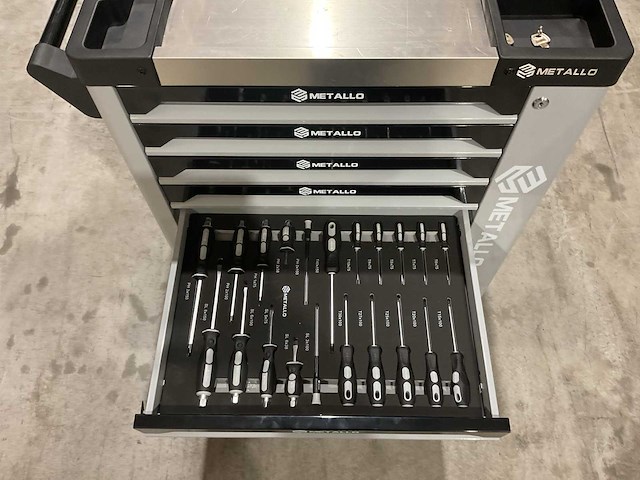 Metallo meta-7hs6g 2024-7 xxl edition gereedschapswagen - afbeelding 19 van  21