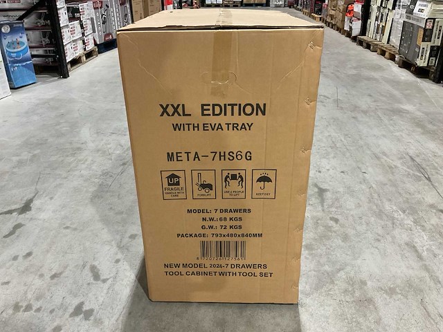 Metallo meta-7hs6g 2024-7 xxl edition gereedschapswagen - afbeelding 9 van  20