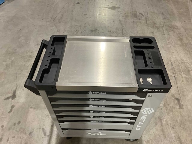 Metallo meta-7hs6g 2024-7 xxl edition gereedschapswagen - afbeelding 8 van  16