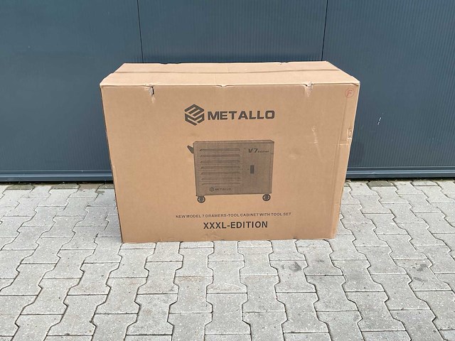 Metallo meta-7hs7g-b v7 gereedschapswagen - afbeelding 12 van  70