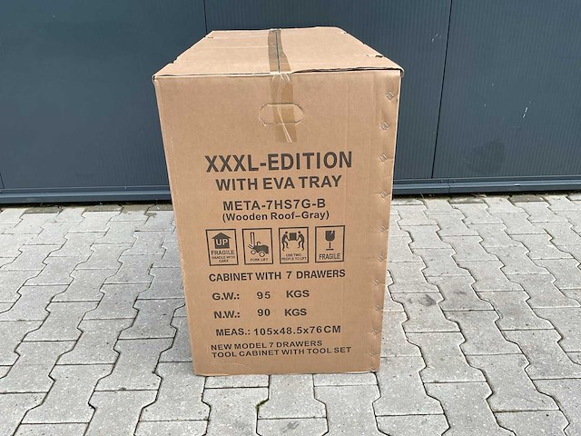 Metallo meta-7hs7g-b v7 gereedschapswagen - afbeelding 15 van  70