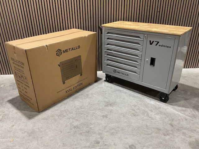Metallo meta-7hs7g-b v7 gereedschapswagen - afbeelding 35 van  70