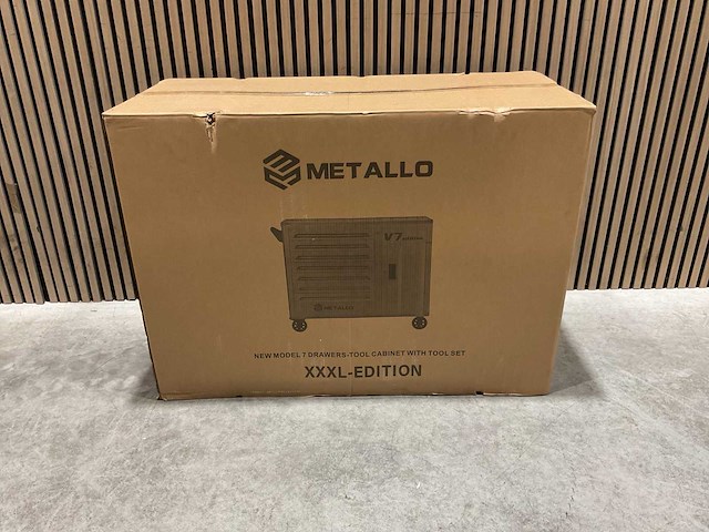 Metallo meta-7hs7g-b v7 gereedschapswagen - afbeelding 36 van  70
