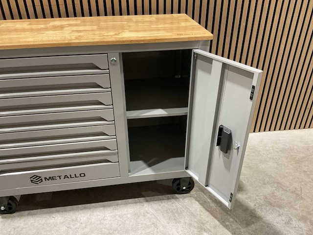Metallo meta-7hs7g-b v7 gereedschapswagen - afbeelding 50 van  70