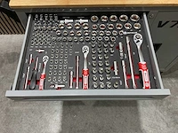 Metallo meta-7hs7g-b v7 gereedschapswagen - afbeelding 50 van  70