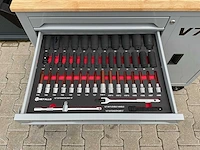 Metallo meta-7hs7g-b v7 gereedschapswagen - afbeelding 2 van  60