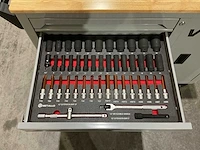 Metallo meta-7hs7g-b v7 gereedschapswagen - afbeelding 28 van  60
