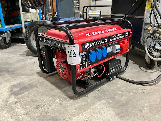 Metallo meta 8500 we noodstroomaggregaat - afbeelding 2 van  4