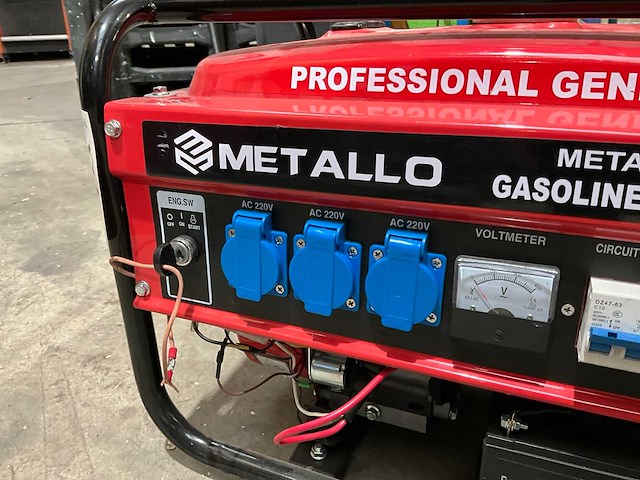 Metallo meta 8500 we noodstroomaggregaat - afbeelding 3 van  4