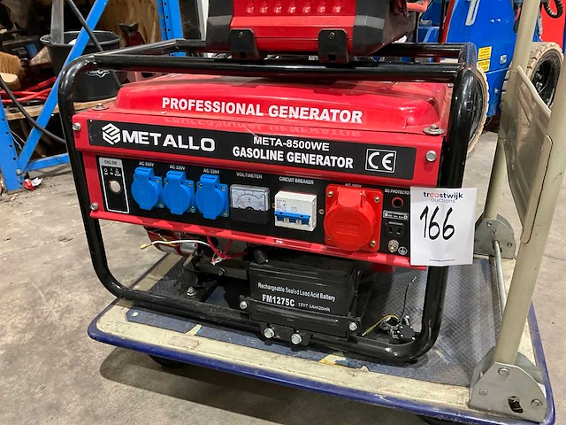 Metallo meta 8500 we noodstroomaggregaat - afbeelding 1 van  4