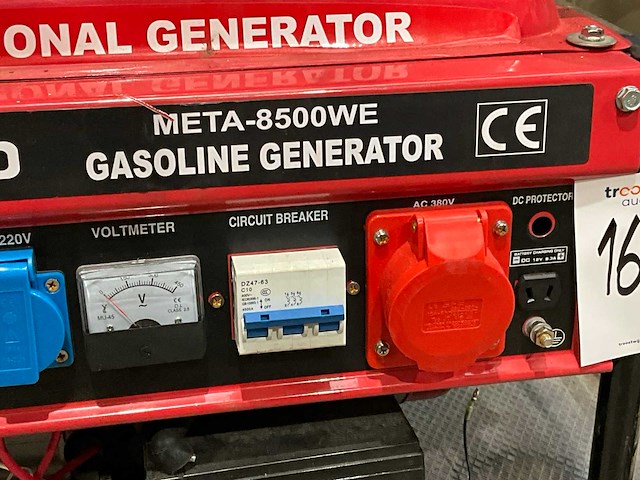Metallo meta 8500 we noodstroomaggregaat - afbeelding 4 van  4