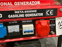 Metallo meta 8500 we noodstroomaggregaat - afbeelding 4 van  4