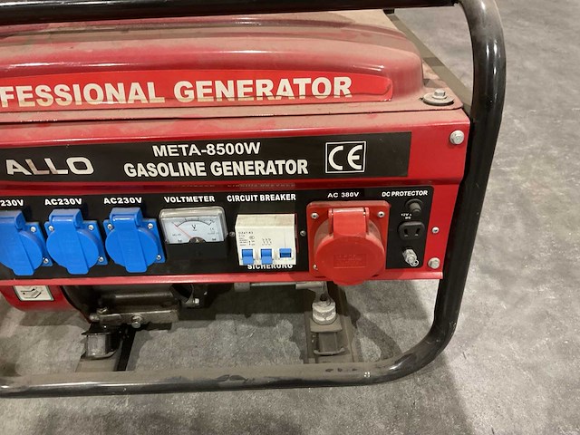 Metallo meta-8500w 202619051104 stroomgenerator - afbeelding 7 van  13