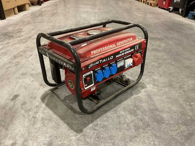 Metallo meta-8500w 202619051104 stroomgenerator - afbeelding 7 van  9