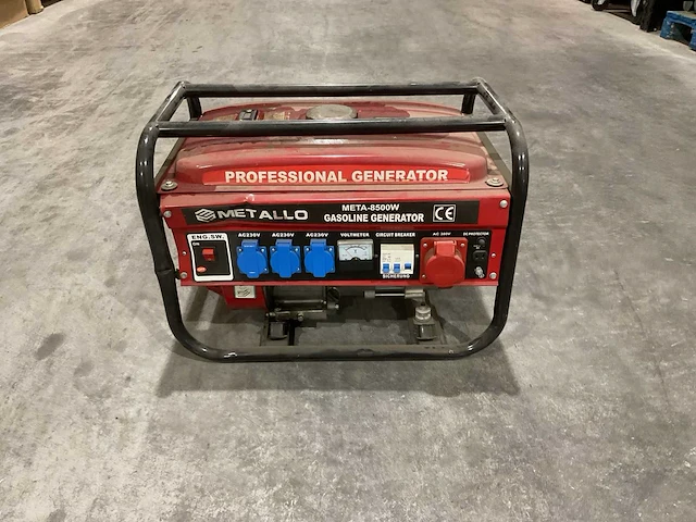Metallo meta-8500w 202619051104 stroomgenerator - afbeelding 7 van  13