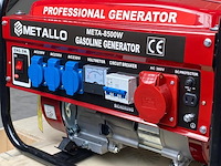 Metallo meta-8500w trekstart generator - afbeelding 3 van  4